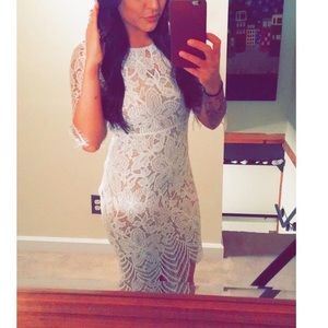 FOREVER21, WHITE, DRESS